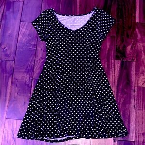 Black with White Dots